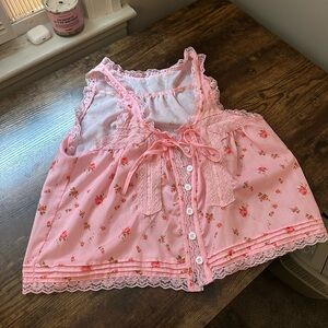 Pink Floral top